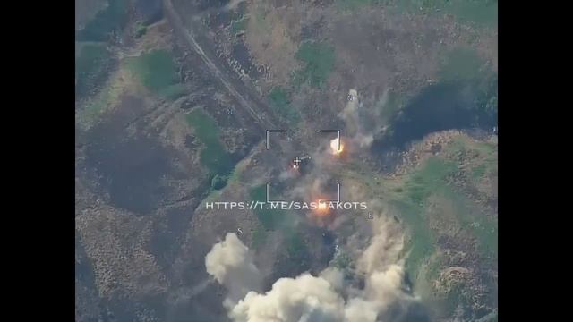 Российская артиллерия уничтожила украинский 