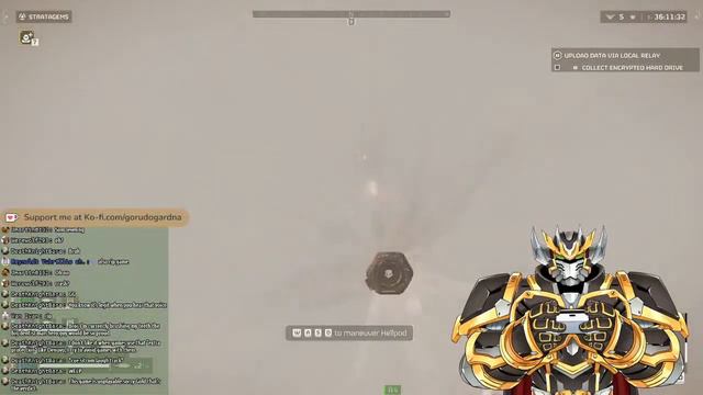 [Helldivers 2] What does the giant robot do upon returning to streaming? Play video games of course смотреть онлайн