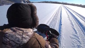 Камчатка Новый год. Тихий океан. Оз. Большой Вилюй / Kamchatka New Year. Pacific ocean. Vilyui Lake