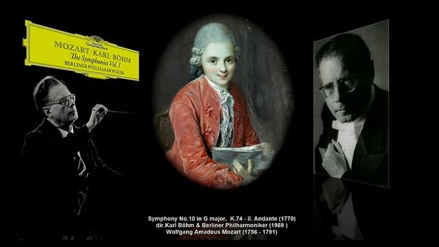 W.A. Mozart - Symphony No.10 in G major K.74 (dir. Karl Böhm, Berliner Philharmoniker, 1959-68)