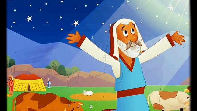 БИБЛИЯ ДЛЯ ДЕТЕЙ! ЧУДЕСНОЕ ОБЕЩАНИЕ БОГА! АВРААМ И ЕГО ПОТОМКИ!