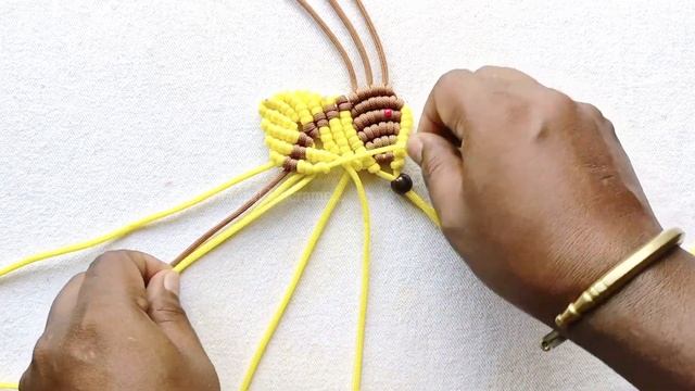 Macrame Butterfly  Macrame Animals  Butterfly Tutorial with macrame cord