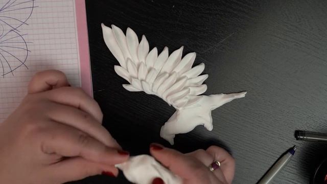 005 - распределение перьев в крыле птицы (схема создания птичьего крыла) смотреть онлайн