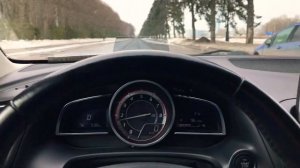 Mazda 3 BM 2.0 AT Разгон 0-100