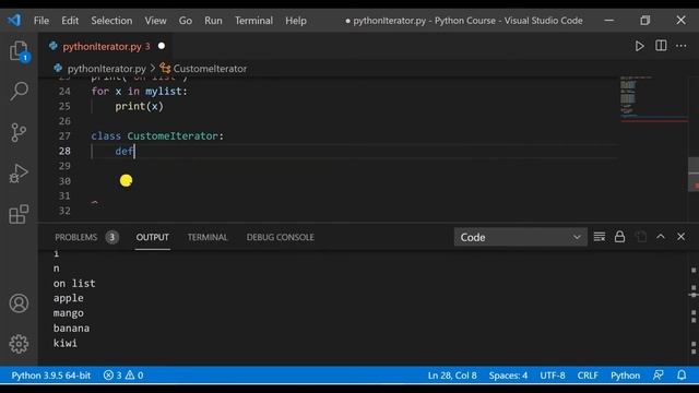 Python Iterator Complete Tutorial (With Custom Iterator ?) | Code Myth
