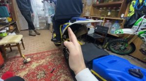 Сноубайк Кубена хобби. Часть 2, установка и тест