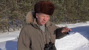 Вид с Саргатского бугра возле села Баженово Омская область