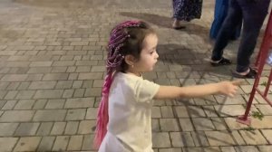Амина цветочном парке в Грозном (часть 1) #грозный #дети #отдых #парк #развлечения #туризм