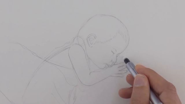 How to Draw a Baby - An Angel смотреть онлайн