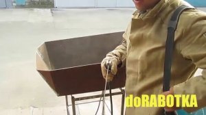 ✅ Крепкая ( усиленная )строительная супер тачка своими руками из металла, а не жестянки от doRABOTK