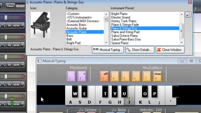 Acoustic Piano VSTi - Midi Virtual Instruments Review - Acoustic Mixcraft