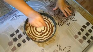 Нежный КЕКС "ЗЕБРА"  ПРОСТОЙ и УДАЧНЫЙ рецепт. Проще простого!