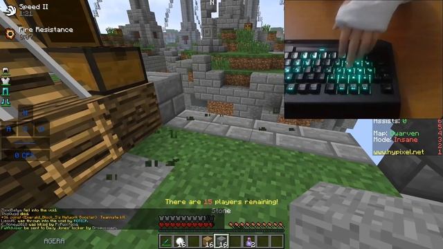 ВЕБКА! Показываю СЛОМАННУЮ РУКУ! [Hypixel Sky Wars Minecraft] смотреть онлайн