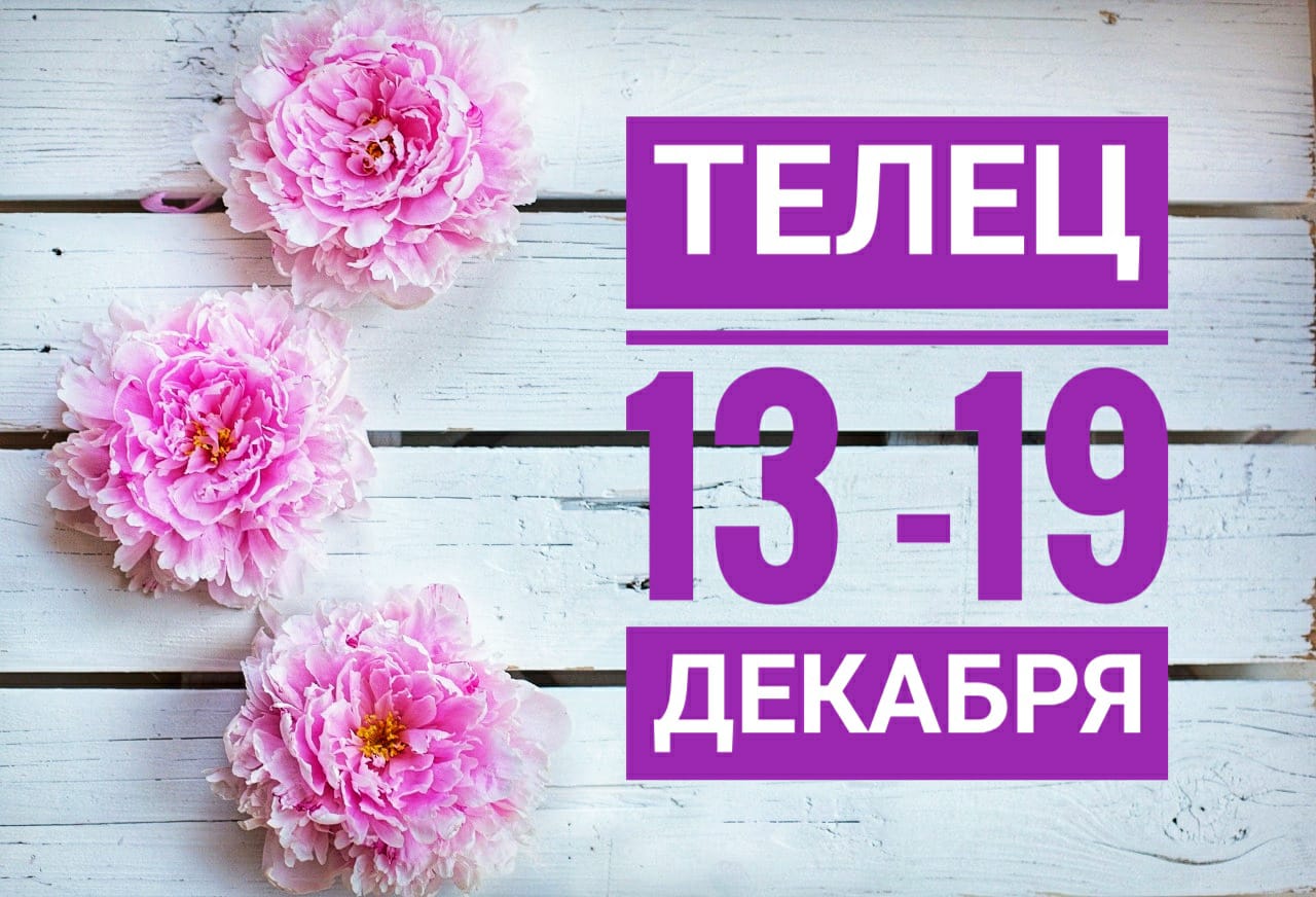 ♉ТЕЛЕЦ таро-прогноз ? с 13-19 декабря 21г. + СОВЕТ карт  ТАРО. Гадание онлайн. #таро, #гаданиеонлай