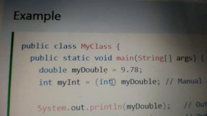 Type Casting in Java