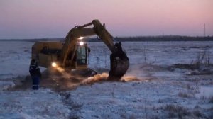 Экскаватор Болотоходный - ЭБ-200.