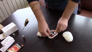 Замена элементов питания в датчике движения C-Nord