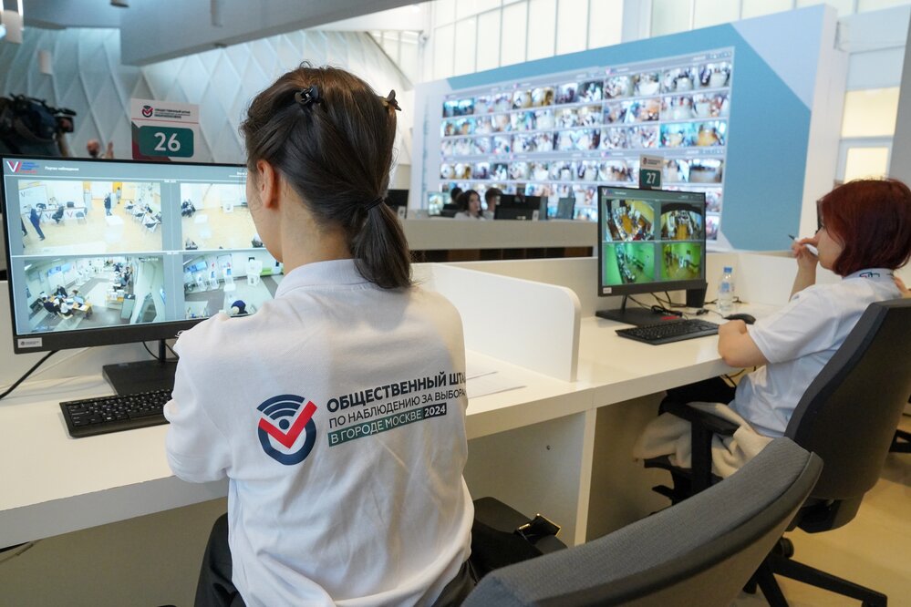 Наблюдатели пристально следят за выборами в России / События на ТВЦ