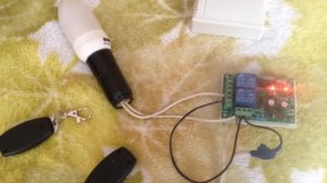 Двух канальное реле для подемных ворот