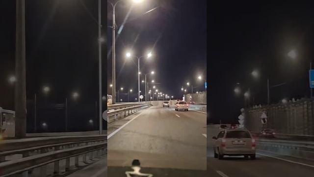 Освещение по основному ходу Ялтинского кольца #стройка #ялтинскоекольцо смотреть онлайн