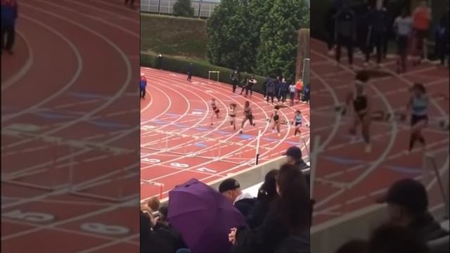 Transgender College Athlete Stomps 110m Hurdles - Cece Telfer