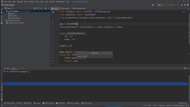 Monitoring mit Prometheus & Grafana - FastAPI Service monitoren (incl. Docker) смотреть онлайн