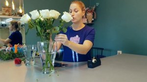 Лайфхак для цветов в вазе