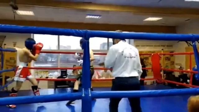 Абубакар Далаев Чеченец- соревнования по кикбоксингу (РУБКА)
