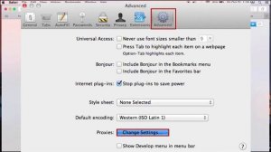 How to set up a proxy for Safari on MacOS