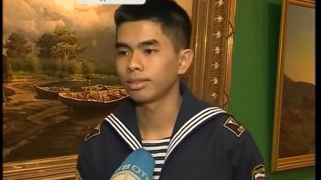 Курсантов морского вуза учат русскому языку через картины русских художников. смотреть онлайн