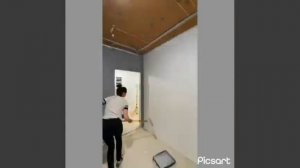 Покраска стен по малярному флизелину