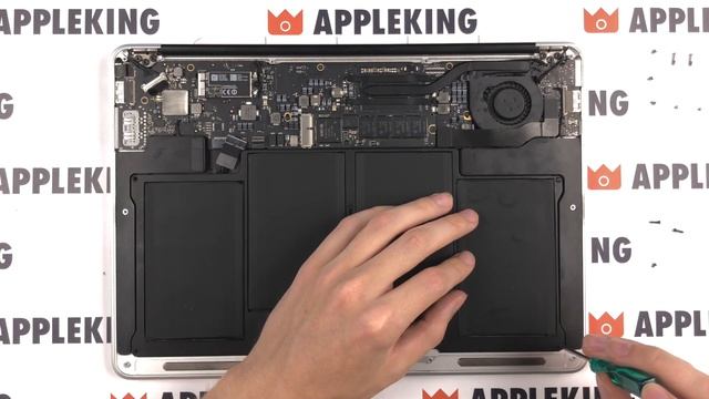 How to replace MacBook Air 13" (A1466) battery (A1496) смотреть онлайн