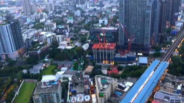 Octave Rooftop Bar Mariott Hotel Bangkok Лучший бар на крыше в Бангкоке смотреть онлайн
