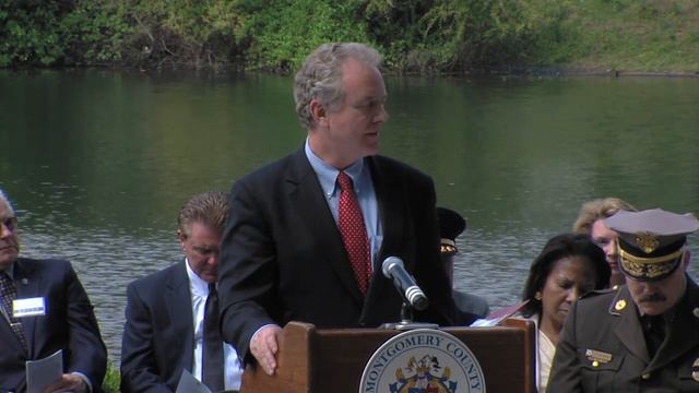 Police Dedication Ceremony: Congressman Chris Van Hollen's address, part 1