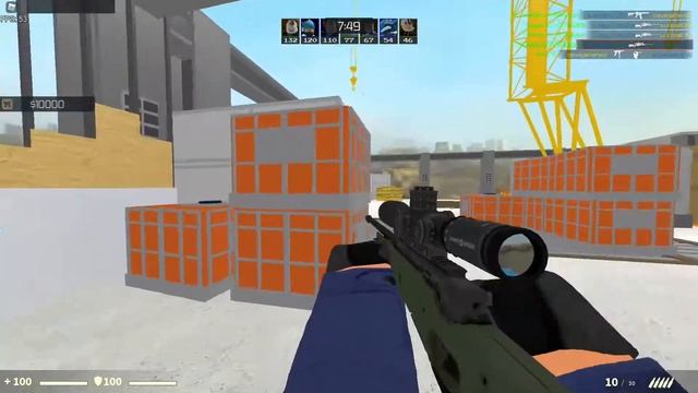 НУБ играет в counter blox | контр блокс | roblox | роблокс смотреть онлайн