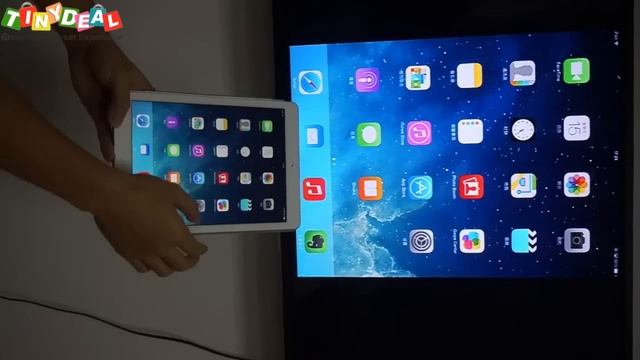 Android TV box with airplay mirror, miracast, test with iPad Air, tinydeal смотреть онлайн