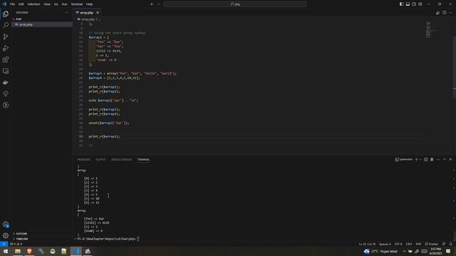 PHP Tutorial Indonesia - Array смотреть онлайн