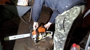 Бензопила заводится и глохнет