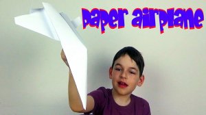 Оригами из бумаги строим Самолет Веселое обучение для детей