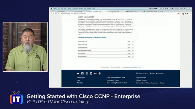 Getting Started with Cisco CCNP Enterprise (Cisco Certified Network Professional) смотреть онлайн