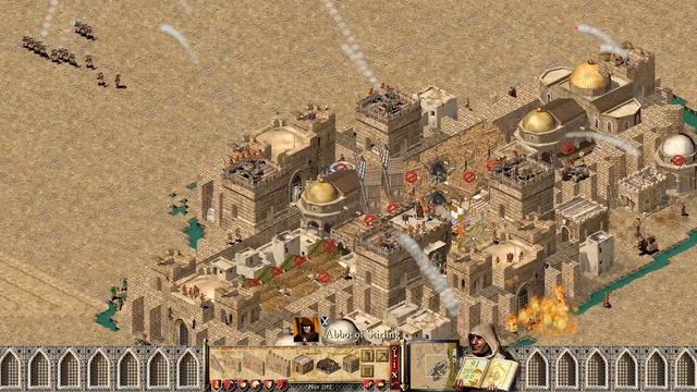 Lionheart & Pig vs Abbot & Nizar| Round 5 | Stronghold Crusader 2v2