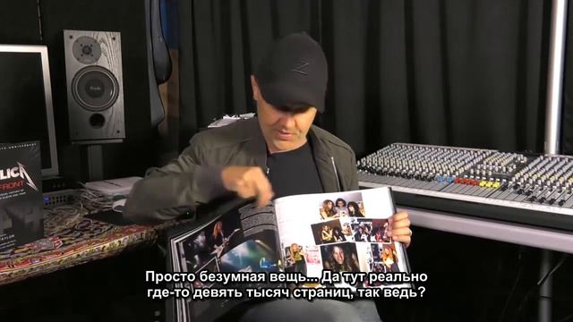 Ларс Ульрих о релизе новой книги. смотреть онлайн