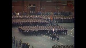 Последний Военный Парад СССР в Москве 1990 г. 7 ноября. Луць Николай