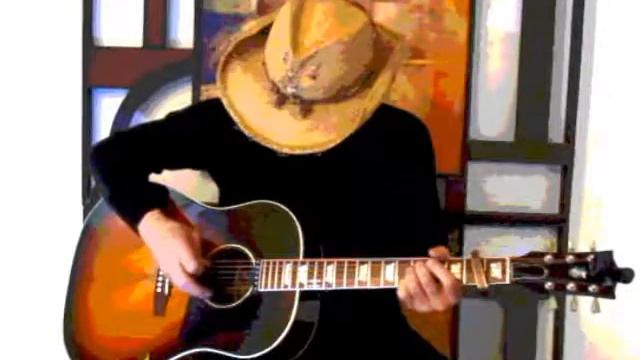 Is the Thrill Really Gone? with a Gibson J-160E 1991 Sunburst смотреть онлайн