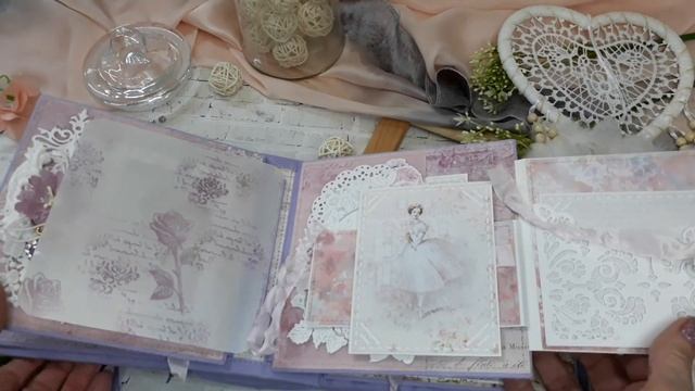 Миник "Следуй за мечтой" , обзор альбома, скрапбукинг. смотреть онлайн