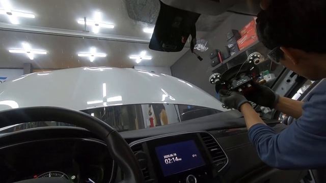 삼성 SM6 앞유리교체 탈거머신 FULL OUT -M1 Samsung SM6 windshield replacement removal machine