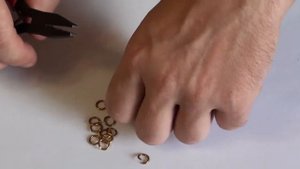 Простая цепочка из проволоки