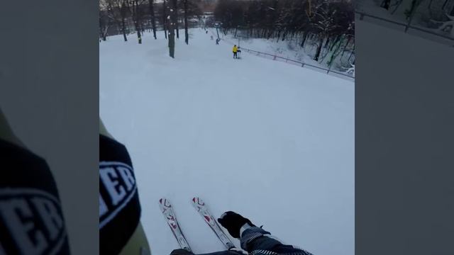 Горнолыжка клуб "волков" в Пензе снято на GO PRO HERO 5 Black смотреть онлайн