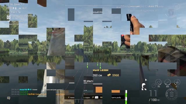 Fishing Planet. Как ловить больших карпов. Big Carp. (Випинг Виллоу / Weeping Willow)