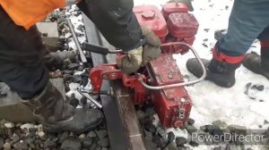 Работа Рельсо Сверлильного Станка СТР 2Д